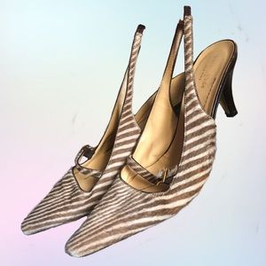 Kate Spade vintage zebra print heel
